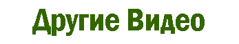 Text Box: Другие Видео
